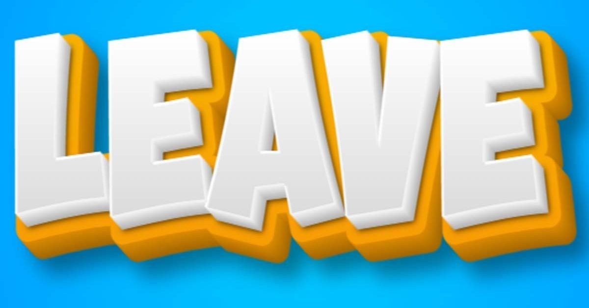 leave